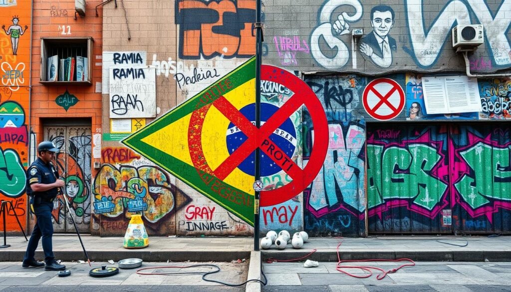 Lei antipichação no Brasil